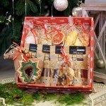 Новорічний подарунковий набір натуральних солодощів Без Цукру із handmade іграшкою "New Year Box" - image-1
